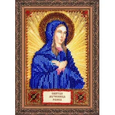 The kit for a bead stiching mini icons of saints Saint Raisa Abris Art AAM-068