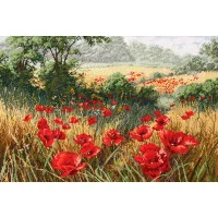 Cross Stitch Kits Anchor APC935 A Host Of Poppies