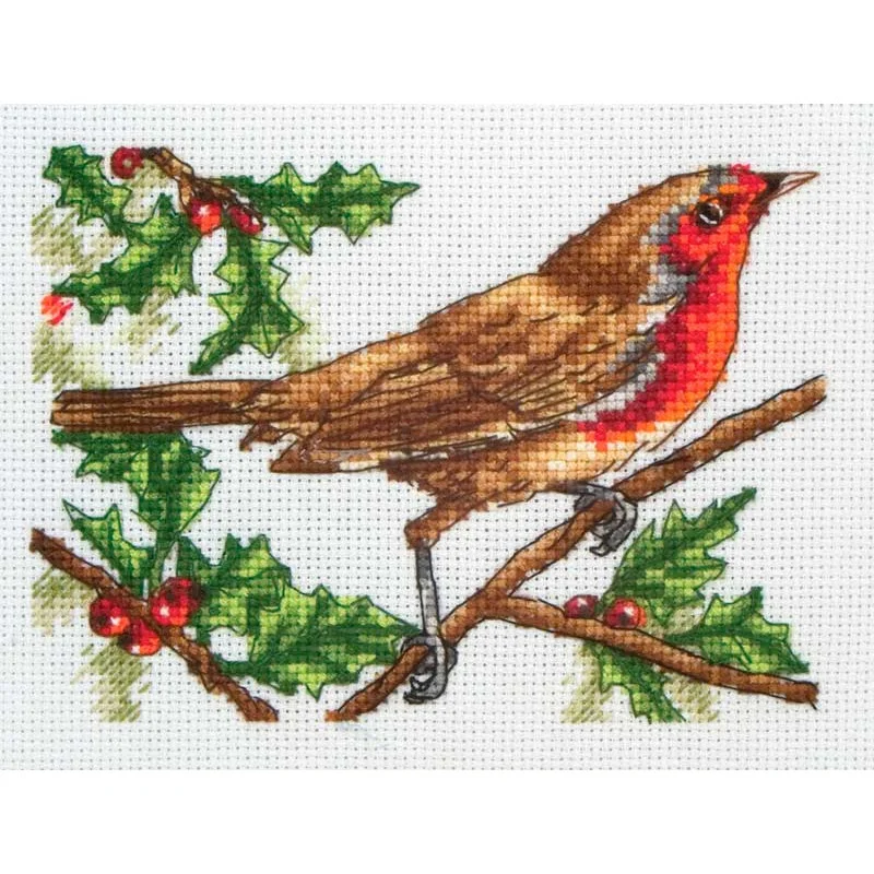 Cross Stitch Kits Anchor PCE202 Robin