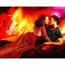 Pattern beading A-strochka AK3-091 Flame of passion