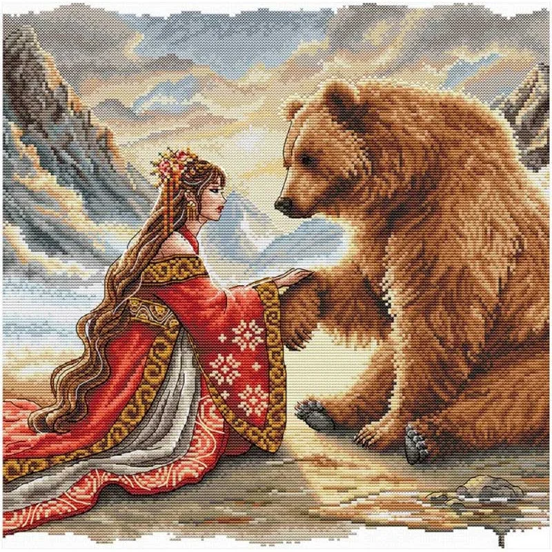 Cross Stitch Kits AVA P149 Pact of Friendship