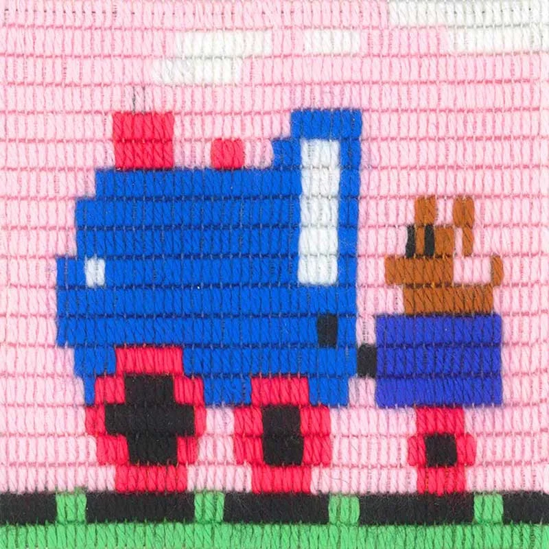 Vertical stitch kit Stitch me I-041 steam train