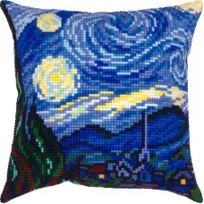 Pillow for cross-stitching Charіvnytsya Z-91 Starry Night