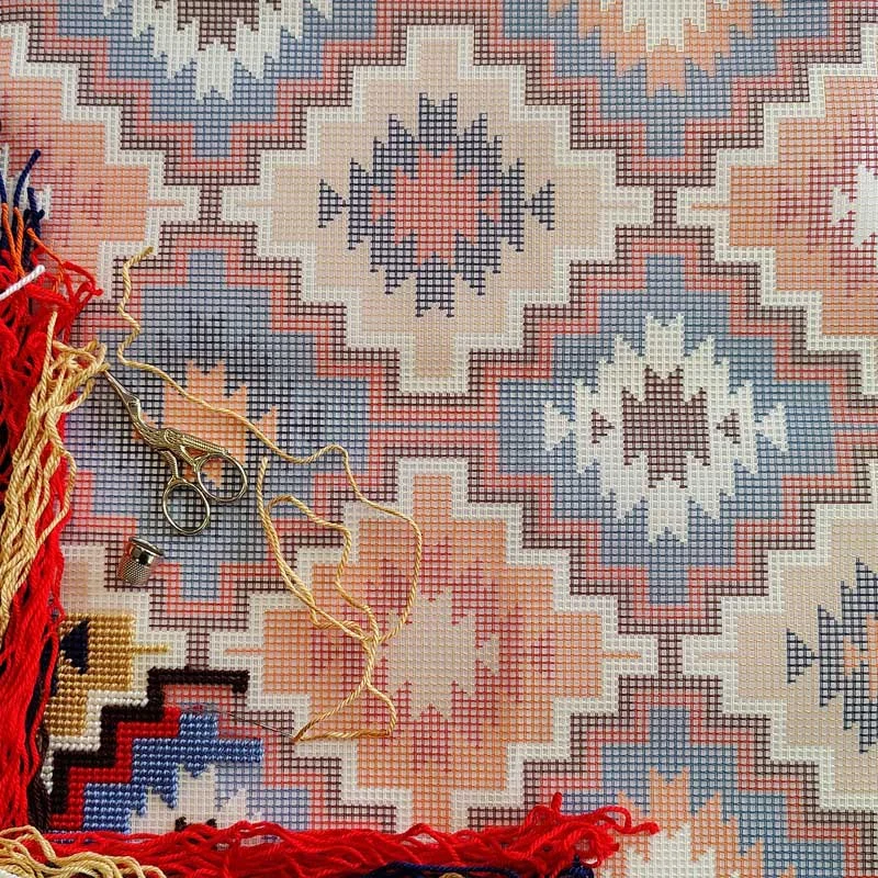 Pillow for embroidery half-cross Charіvnytsya V-390 Puebla