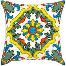 Pillow for embroidery half-cross Charіvnytsya V-454 Celtic Motifs. Spring