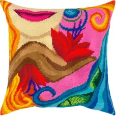 Pillow for embroidery half-cross Charіvnytsya V-463 Fantasy. Summer