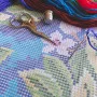 Pillow for embroidery half-cross Charіvnytsya V-493 Bullfinch. Tree