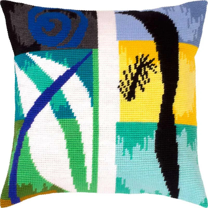 Pillow for embroidery half-cross Charіvnytsya V-497 Beasts of the Sea