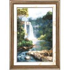Cross stitch kit Momentos Magicos M-106 Waterfall