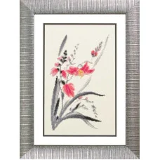 Cross stitch kit Momentos Magicos M-113 Red flower