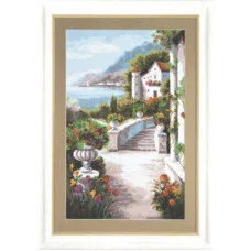 Cross stitch kit Momentos Magicos M-125 Blue bay