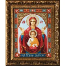 Cross stitch kit Momentos Magicos M-183 Icon of the Mother of God of the Sign