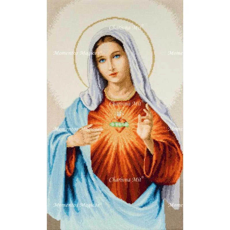 Cross stitch kit Momentos Magicos M-462 Virgin Mary