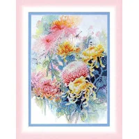 Partial embroidery kit Momentos Magicos PK-101 Splash of colors