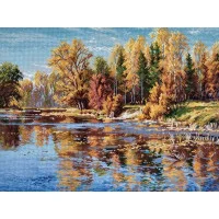 Cross Stitch Kits Classic Design 8342 Golden autumn