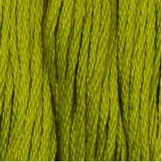 Threads for embroidery CXC 166 Medium Light Moss Green