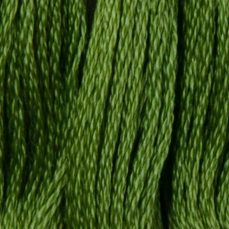 Cotton thread for embroidery DMC 3347 Medium Yellow Green