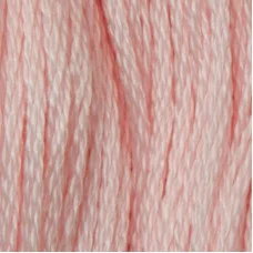Cotton thread for embroidery DMC 963 Ultra Very Light Dusty Rose
