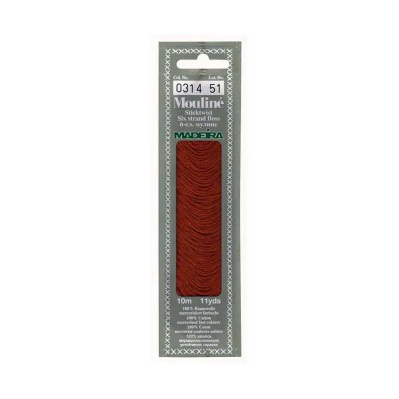 Cotton thread for embroidery Madeira 0314