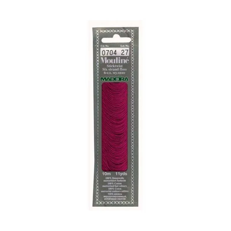 Cotton thread for embroidery Madeira 0704