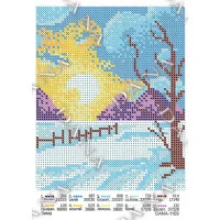 Схема для вишивки бісером ДАНА-1109 Зима