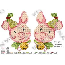 Pattern for beading DANA-1277 Christmas decoration