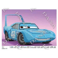 Pattern for beading DANA-173 King