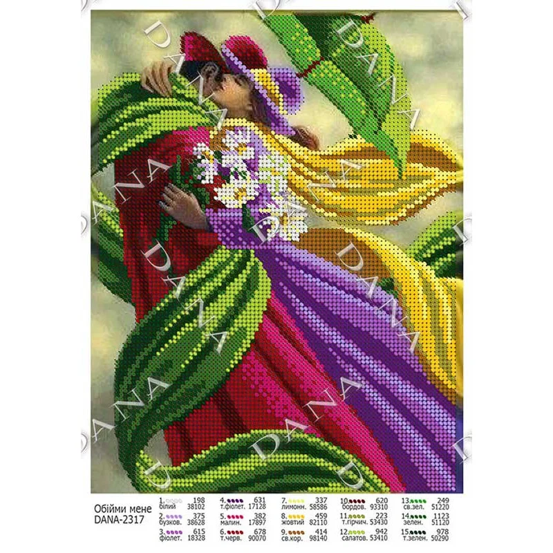 Pattern beading DANA-2317 Give me a hug