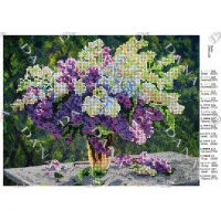 Pattern beading DANA-234 Lilac