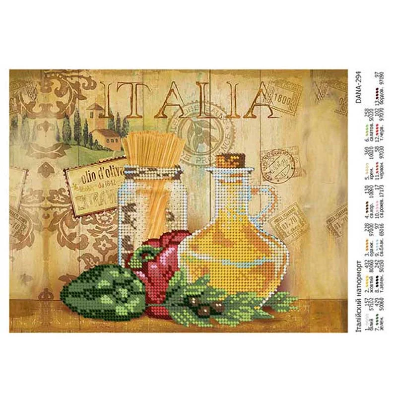Pattern beading DANA-294 Italian still life