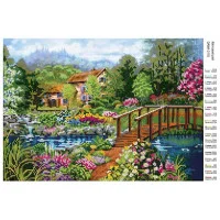 Pattern beading DANA-3118 Flower heaven