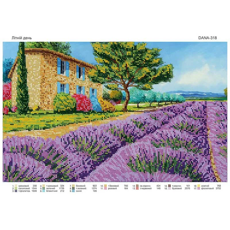 Pattern beading DANA-318 Summer day