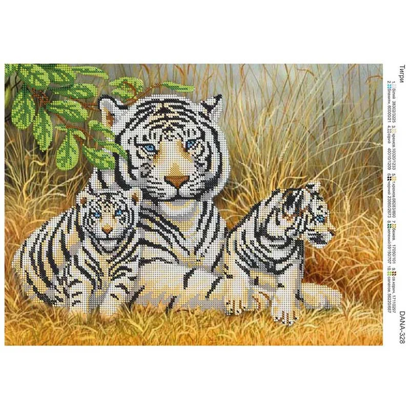 Pattern beading DANA-328 Tigers