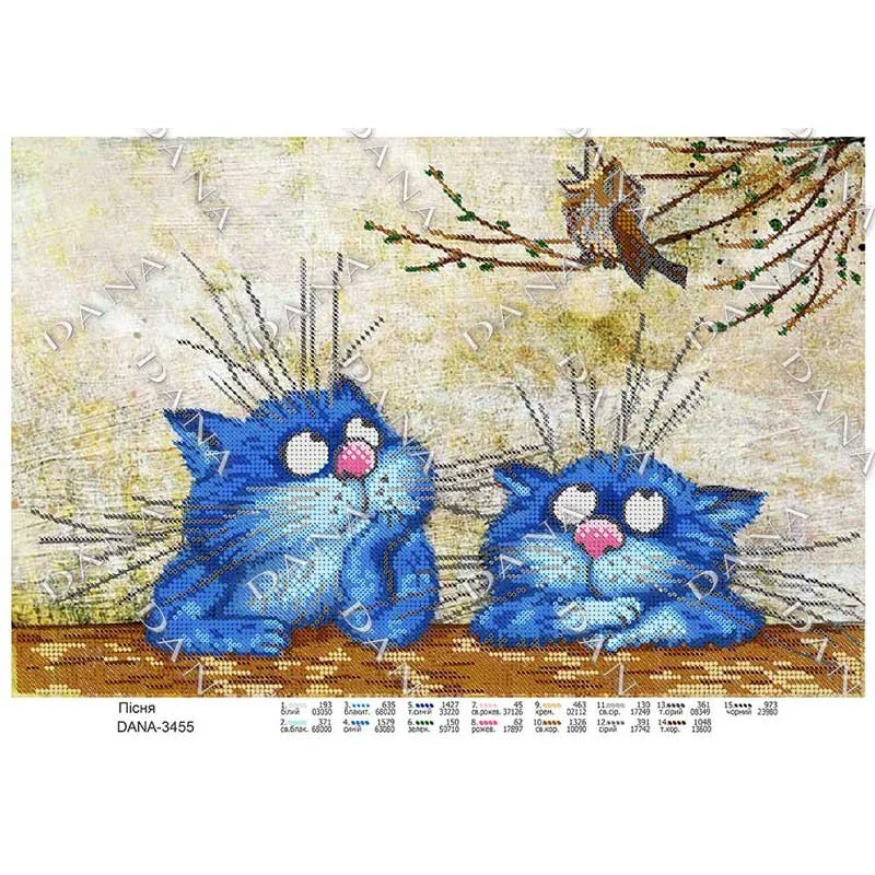 Pattern beading DANA-3455 Song