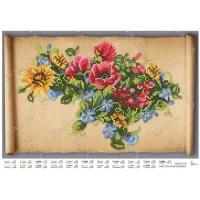 Pattern beading DANA-3591 Blooming Ukraine My