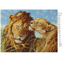 Pattern beading DANA-367 My lion