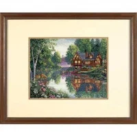 Cross Stitch Kits Dimensions 35183 Cabin Fever