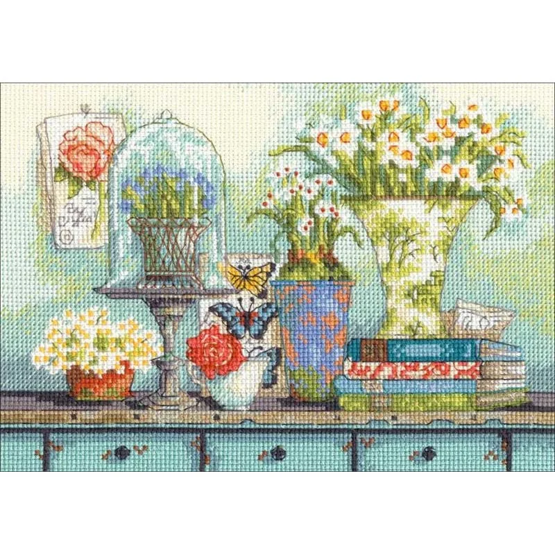 Cross Stitch Kits Dimensions 70-65194 Garden collectibles