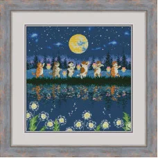 Cross Stitch Kits OLanTА VN-199 A walk under the moon