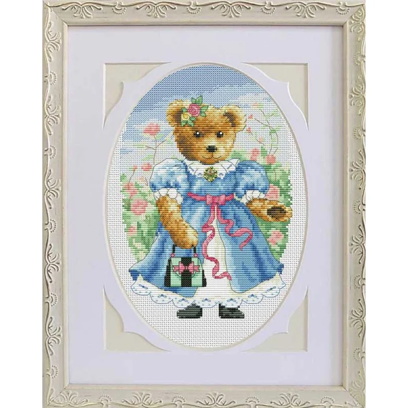 Cross Stitch Kits OLanTА VN-221 Mademoiselle Mimi