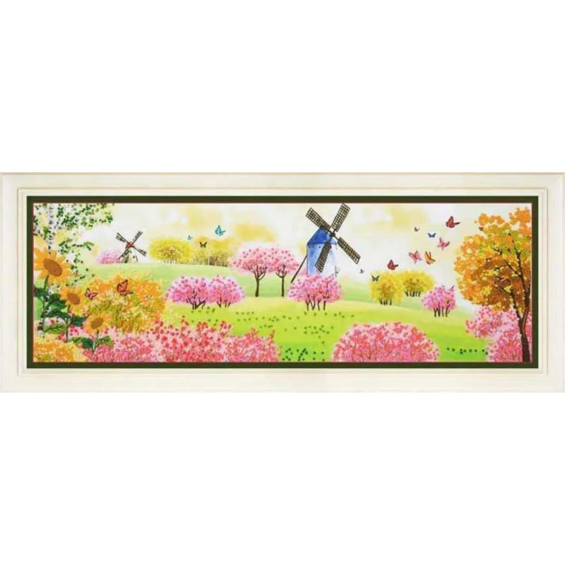 Embroidery Thread Kits in Rococo style OLanTА R-036 Bright colors of summer