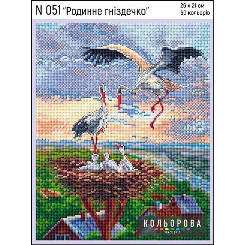 Набор для вышивки крестом Кольорова N051 Прованс