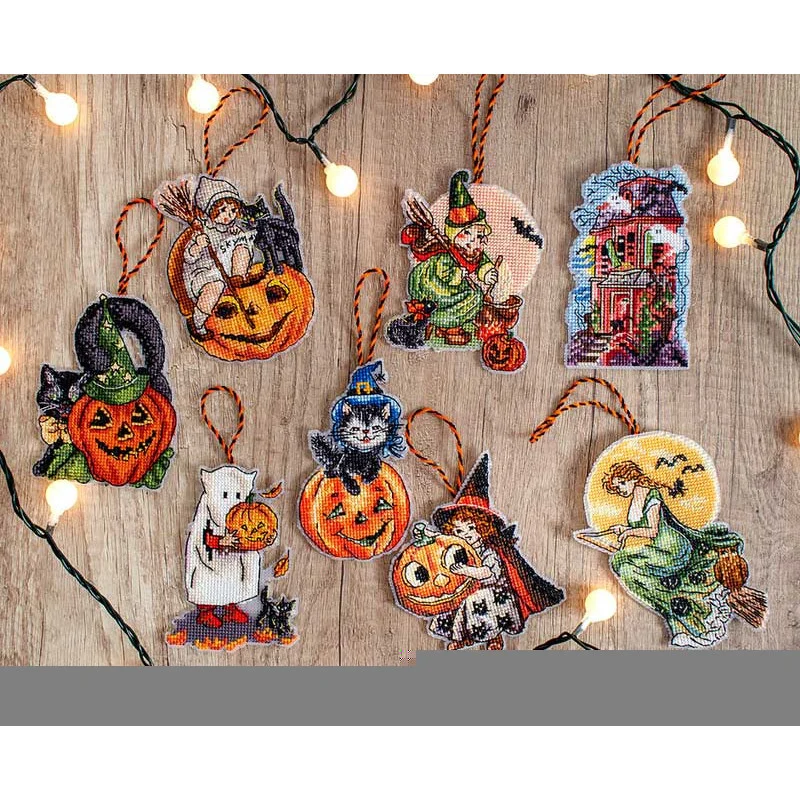 Cross Stitch Kits LetiStitch L8008 Halloween Toys Kit