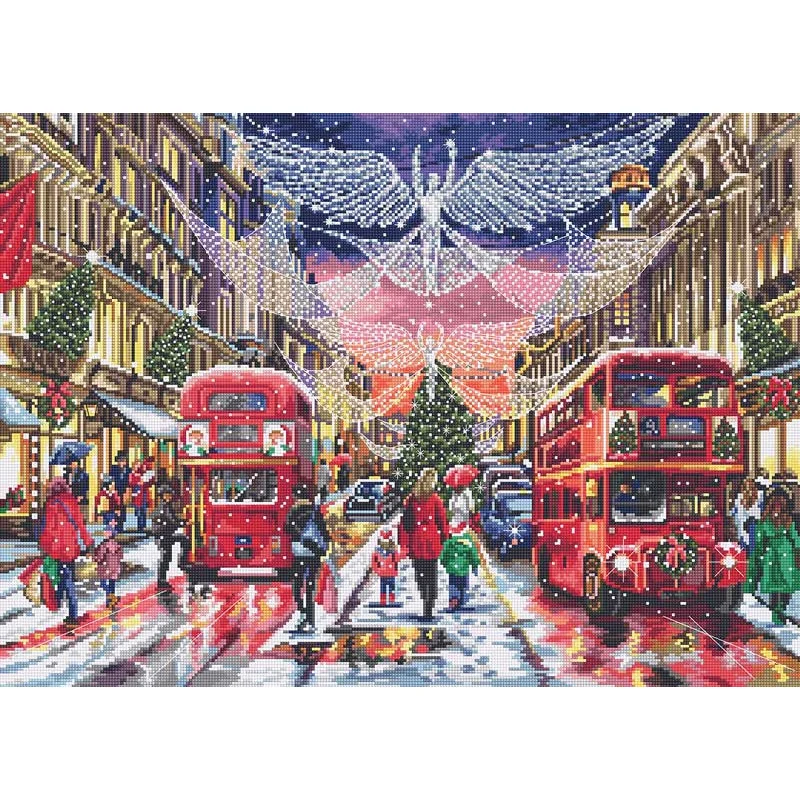 Cross Stitch Kits LetiStitch L8022 Regent Street / Range: Cities