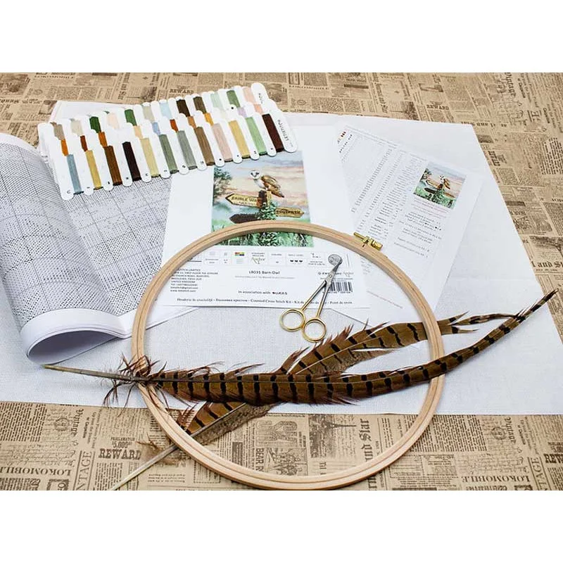 Набір для вишивки хрестиком LetiStitch L8031 Сипуха