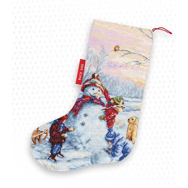 Cross Stitch Kits Luca-S PM1241 Christmas Stocking