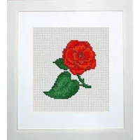 Cross Stitch Kits Luca-S B019 Red flower