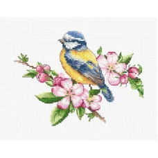 Cross Stitch Kits Luca-S B1195 The blue tit
