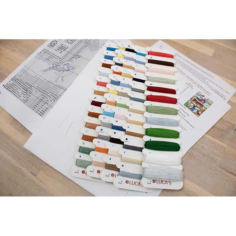 Cross Stitch Kits Luca-S B2417 Bird feeders