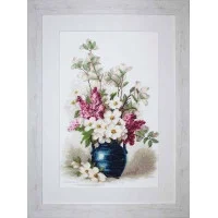Cross Stitch Kits Luca-S B514 Lilac Jasmine